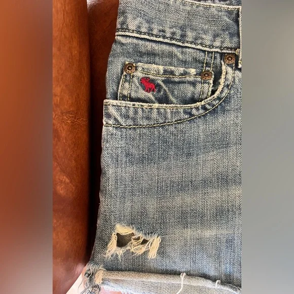 Abercrombie & Fitch Blue Denim Mini Skirt - Picture 4 of 6